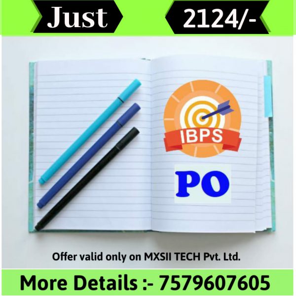 mxsii tech ibps po course